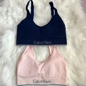 Calvin Klein Bralettes • 2 pack •